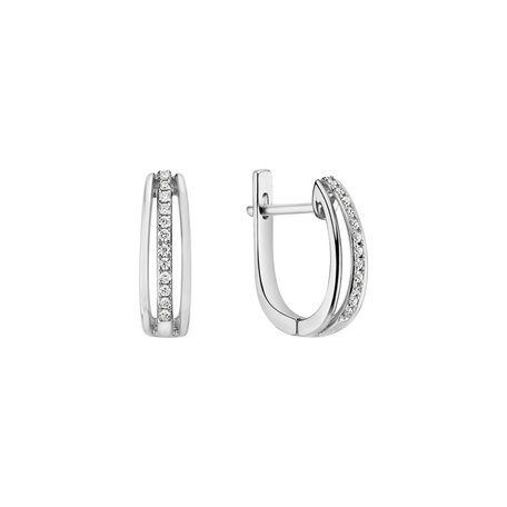 Diamond earrings Night Sky