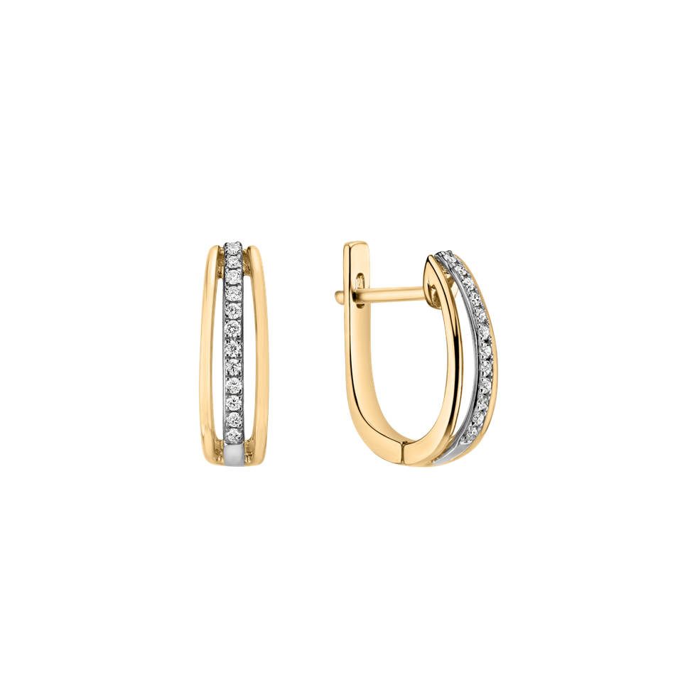 Diamond earrings Night Sky