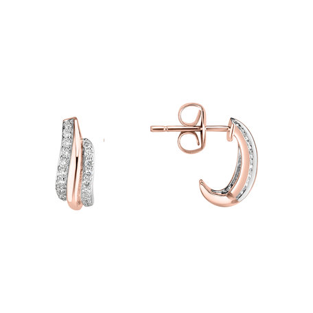 Diamond earrings Sparkling Sea