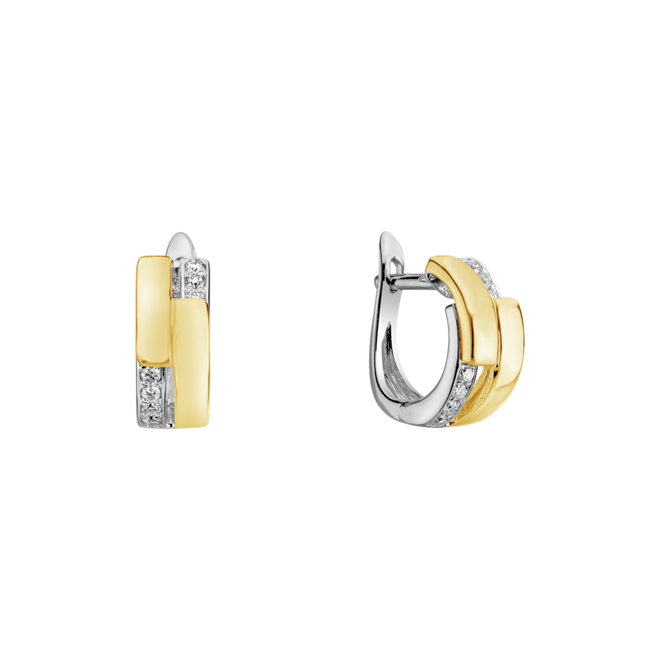 Diamond earrings Star Opium