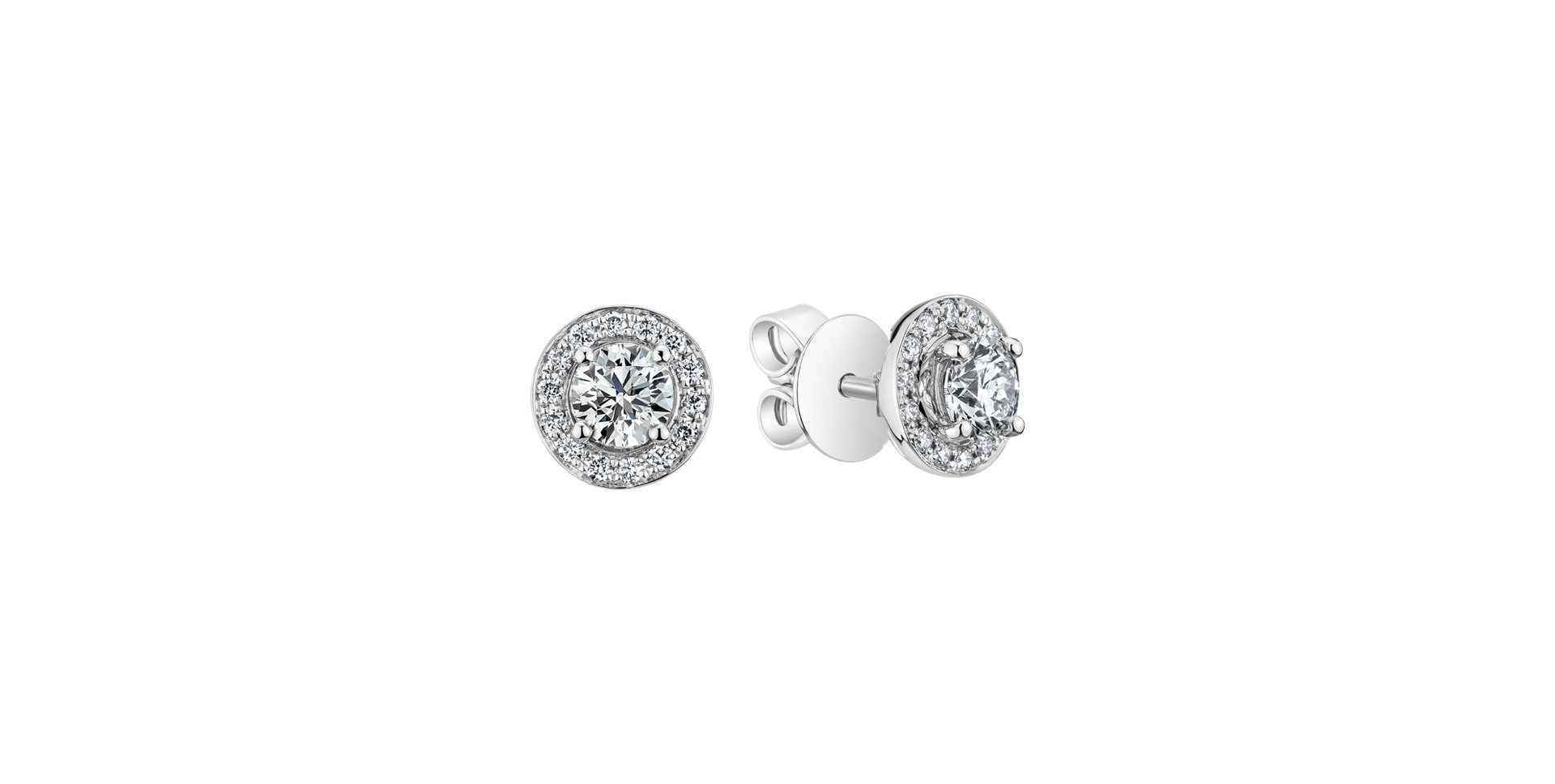 Diamond earrings Sparkling Rain