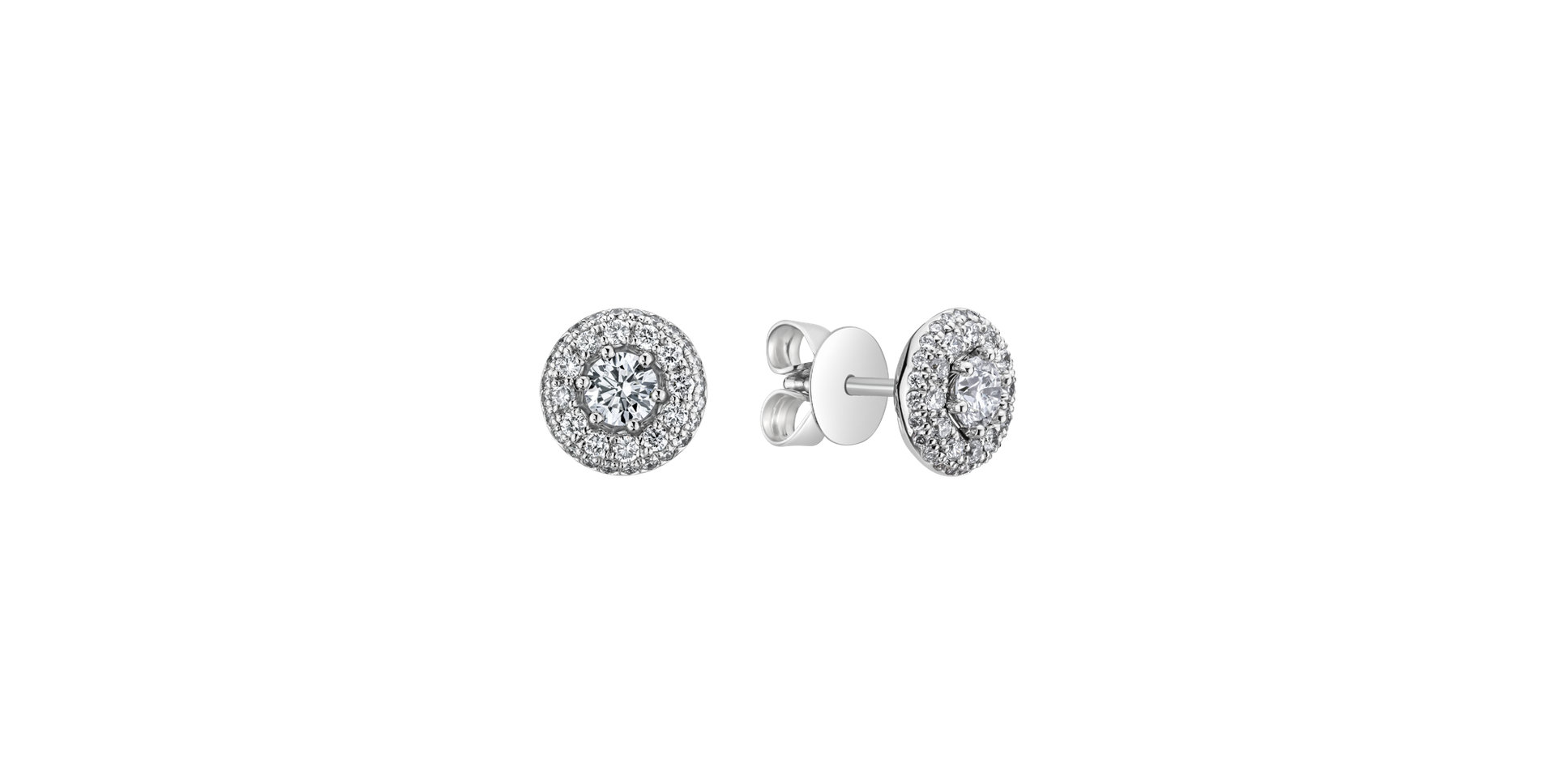 Diamond earrings Éclat