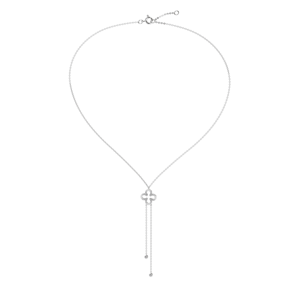 Diamond necklace Glamour Waterfall