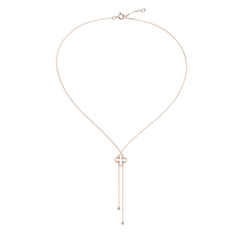 Diamond necklace Glamour Waterfall