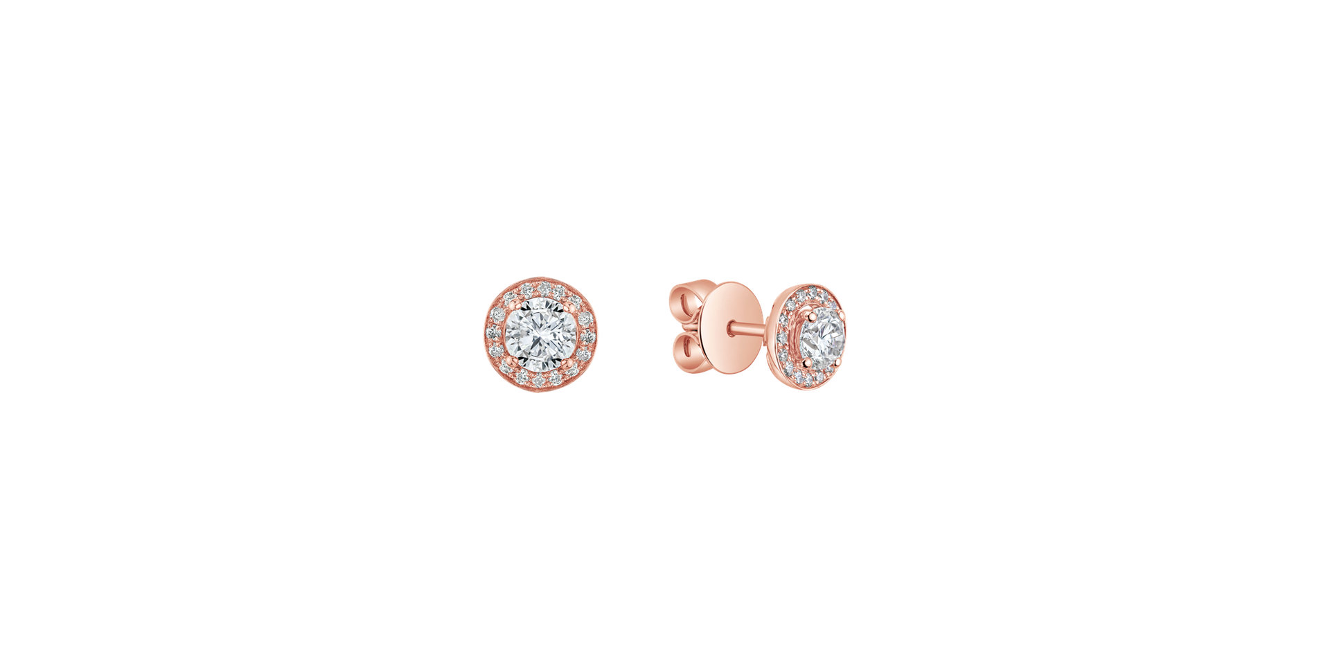 Diamond earrings Sparkling Rain