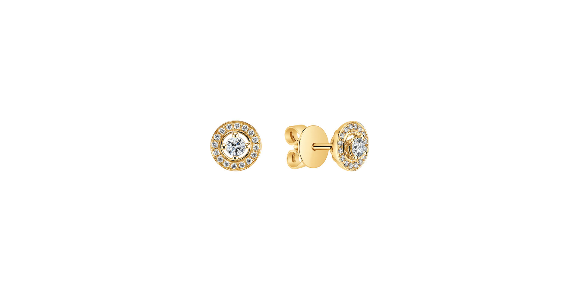 Diamond earrings Sparkling Rain