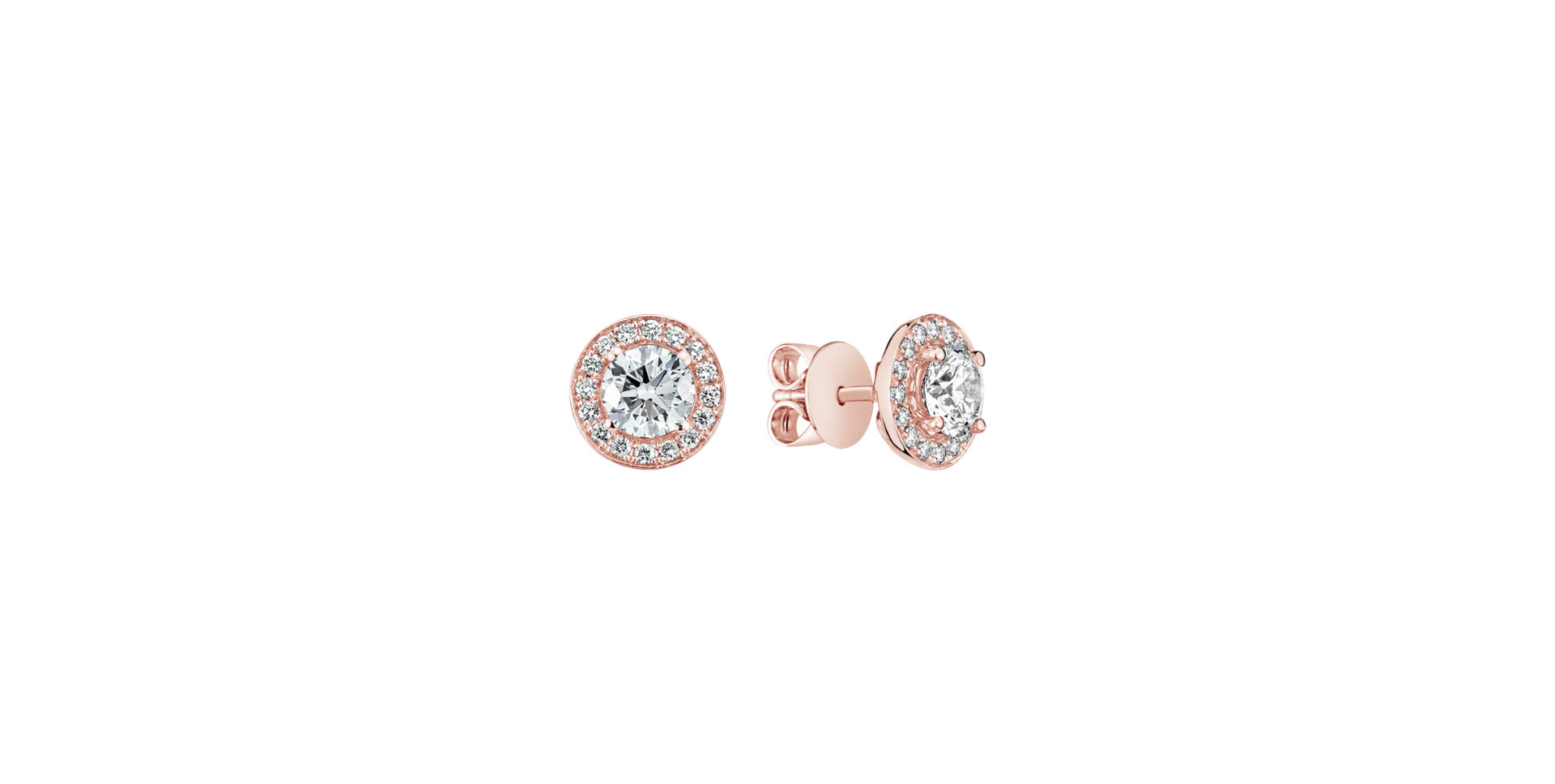 Diamond earrings Sparkling Rain