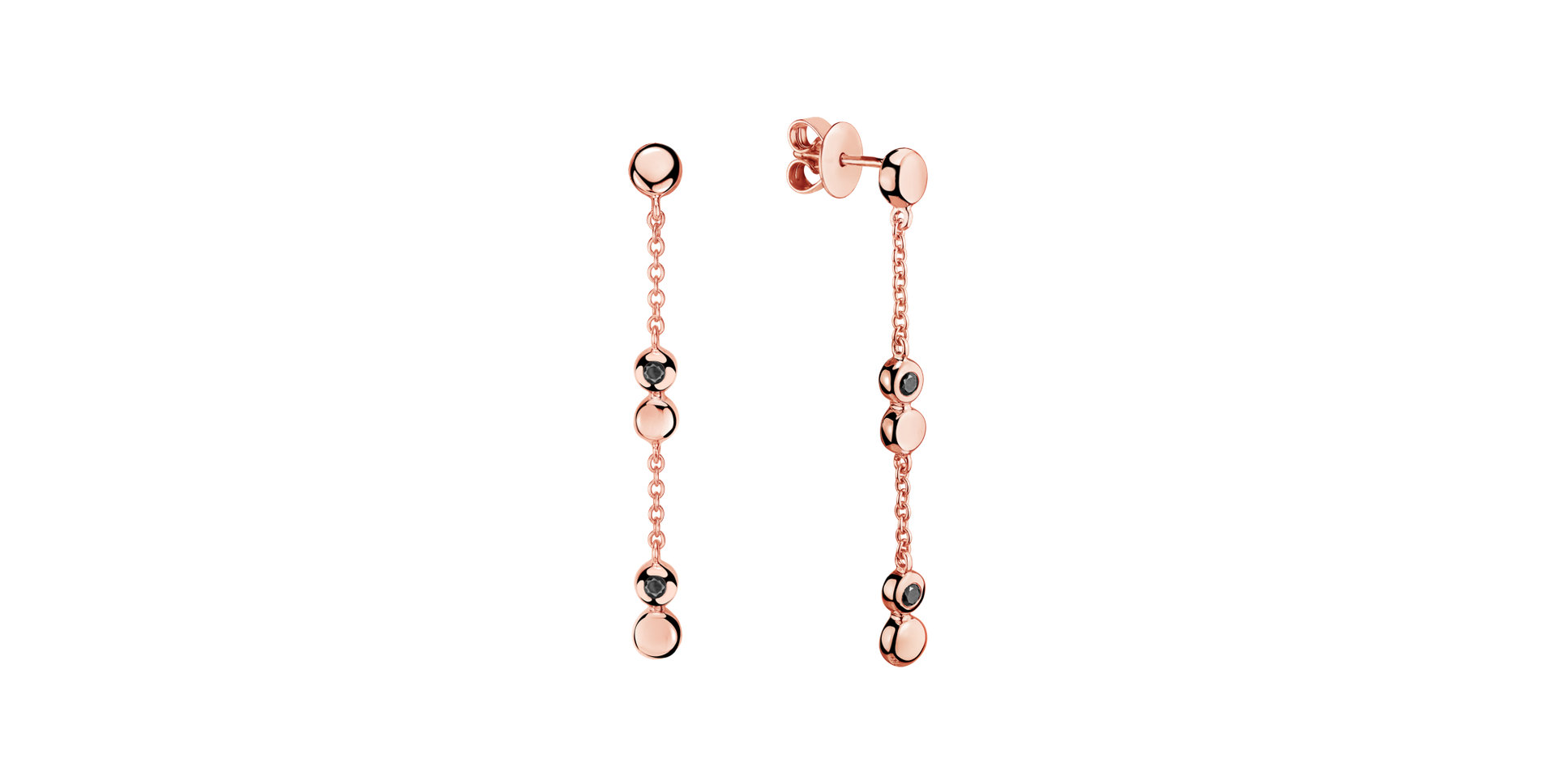 Diamond earrings Charming Waterfall