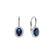 Diamond earrings with Sapphire Imperial Allegory3