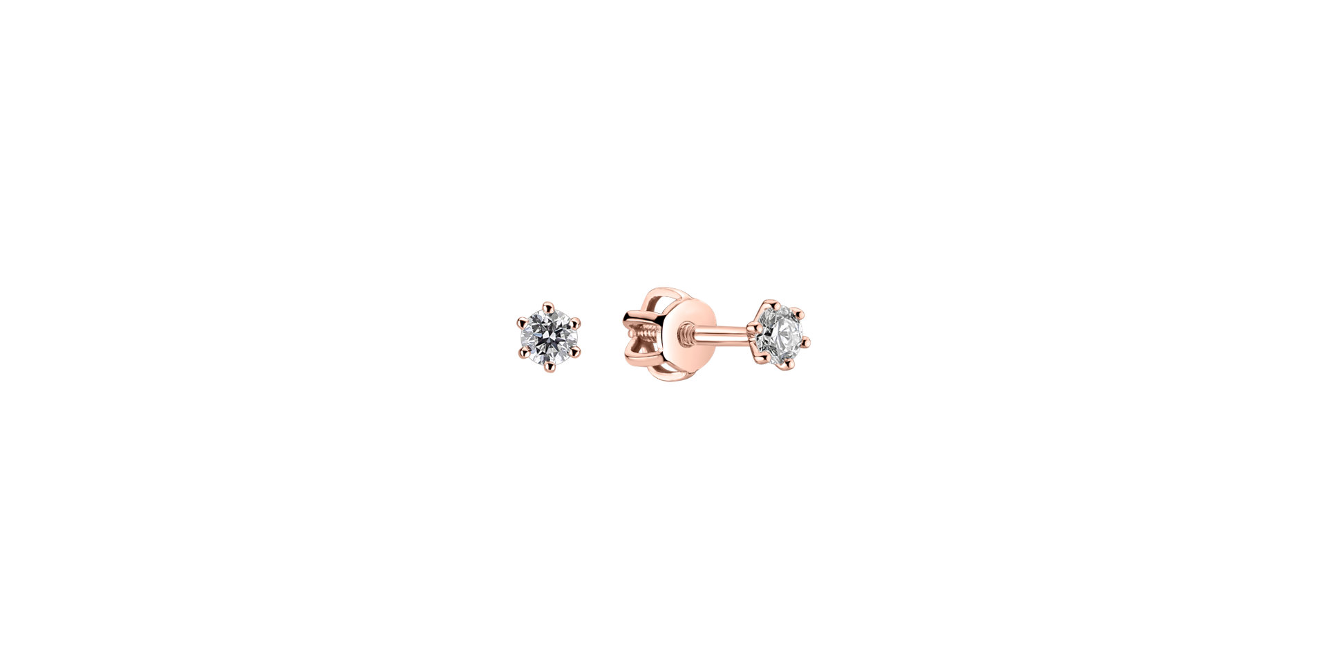 Diamond earrings Vesper Romance
