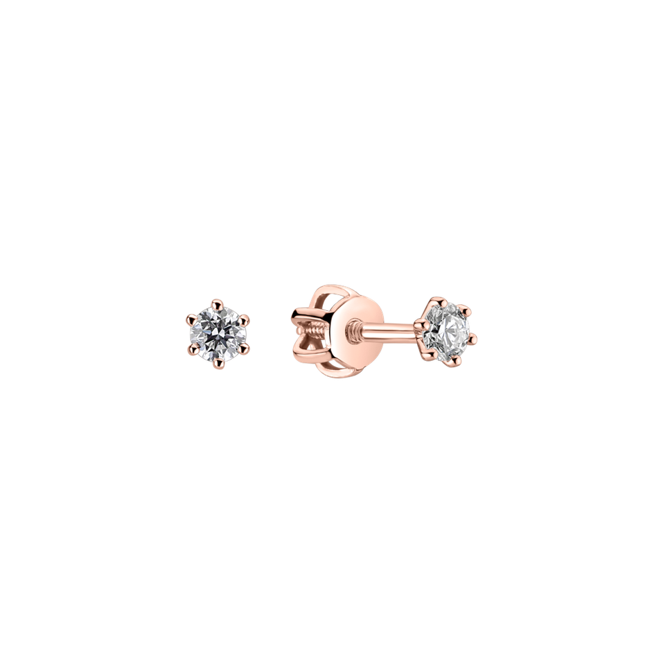 Diamond earrings Vesper Romance