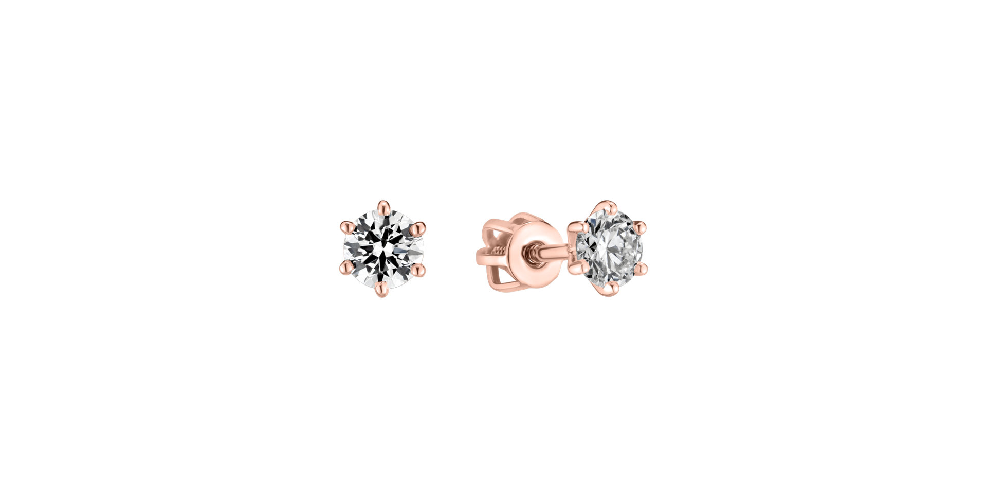 Diamond earrings Vesper Romance
