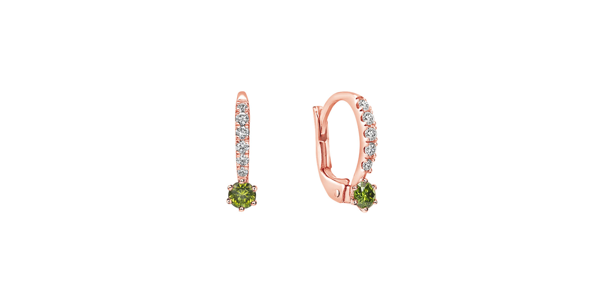 Diamond earrings Essential Glow