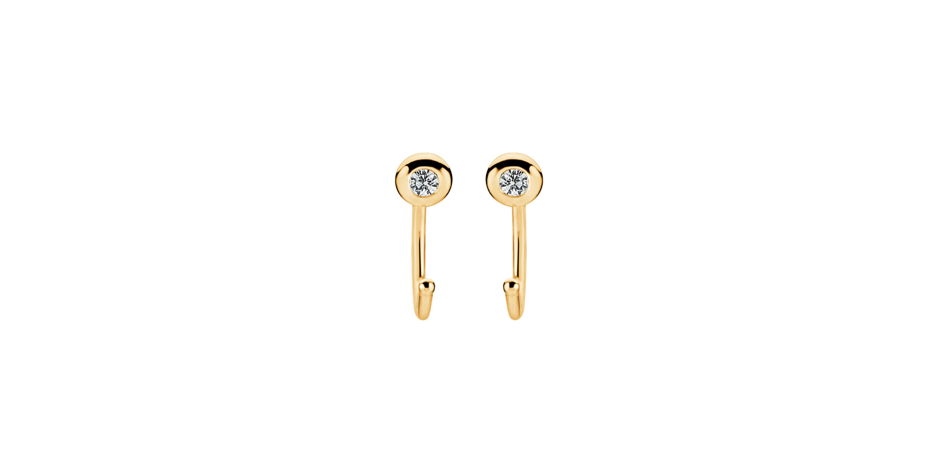 Diamond earrings Low Dot