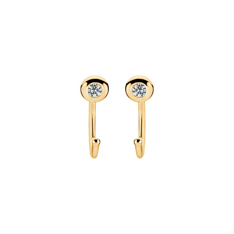 Diamond earrings Low Dot