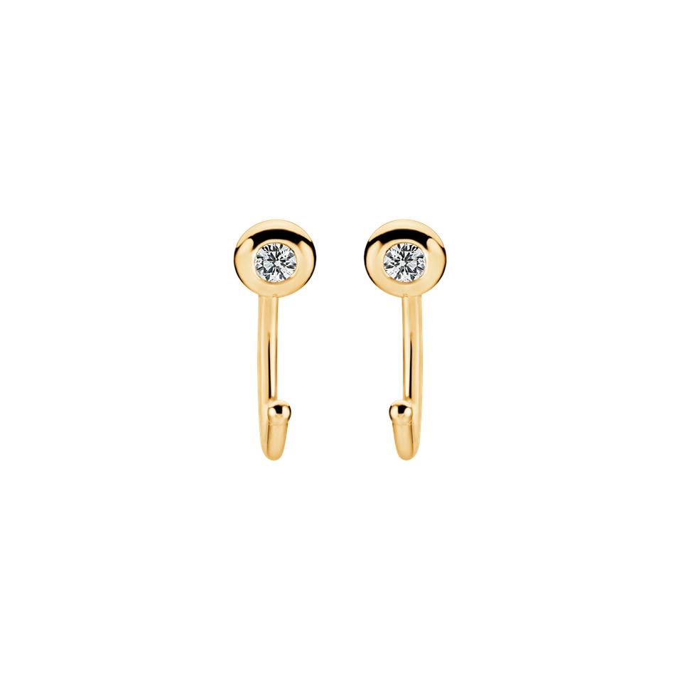 Diamond earrings Low Dot