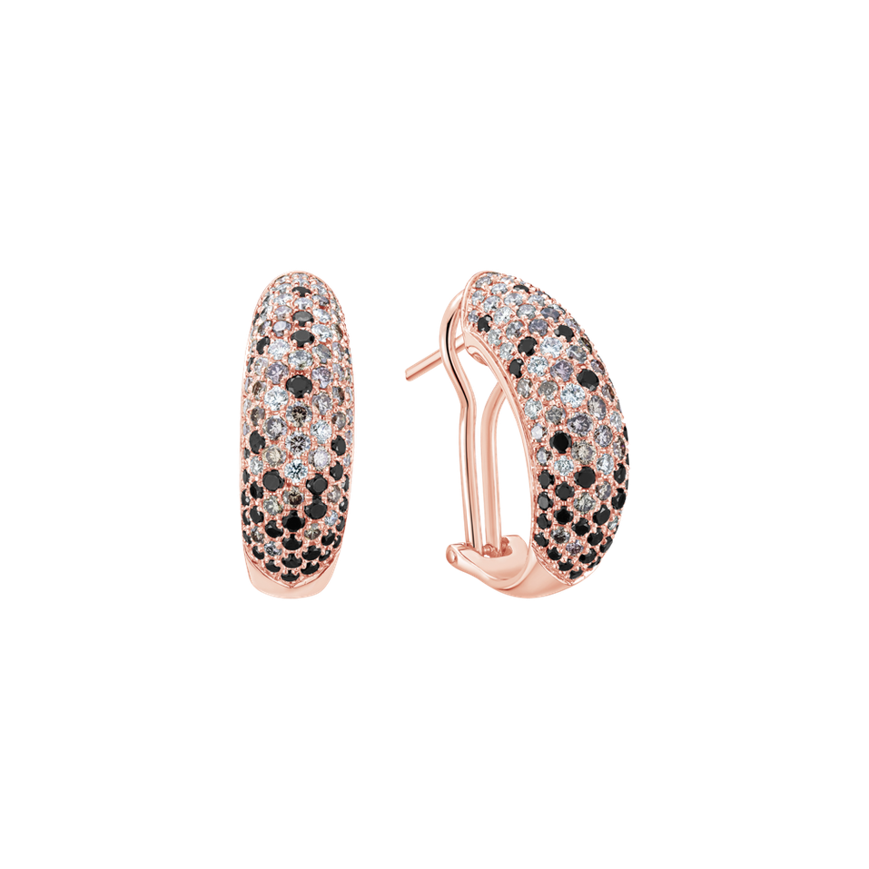 Diamond earrings Inferno Night