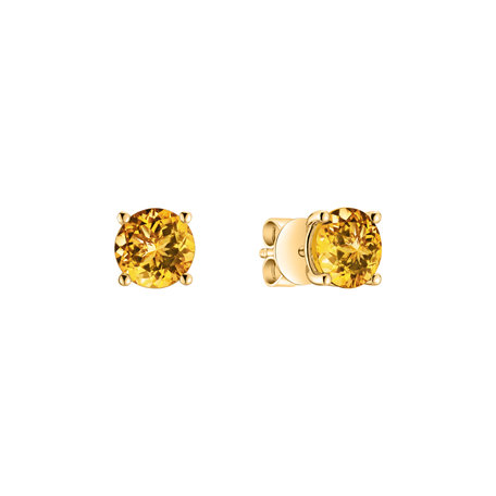 Earrings with Citrine Virginia Love