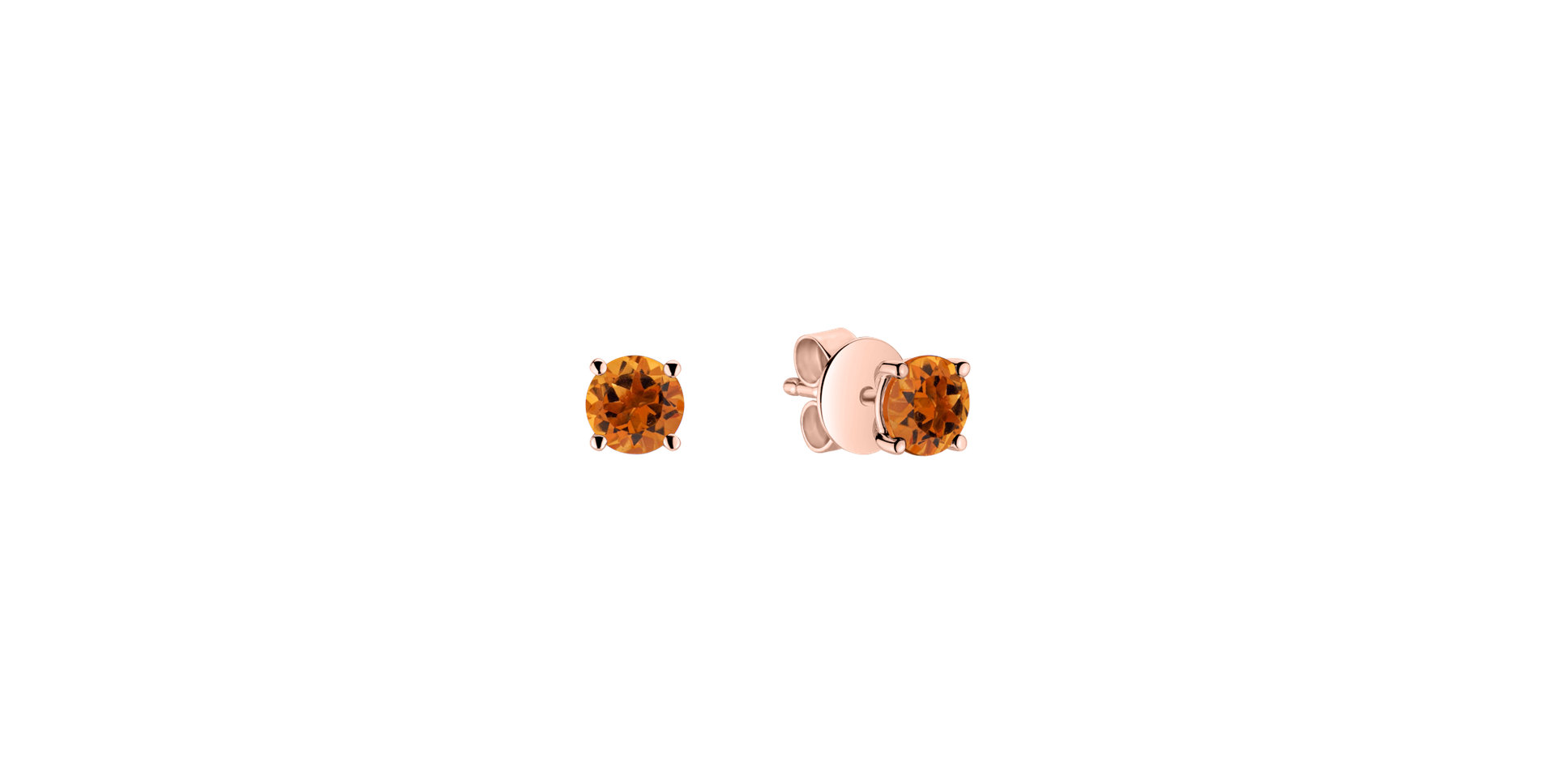 Earrings with Citrine Virginia Love