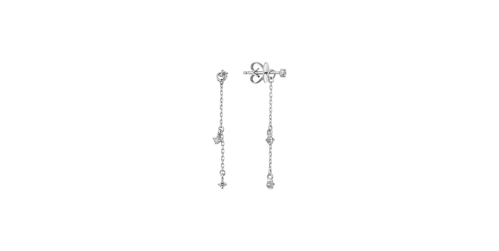 Diamond earrings Samba