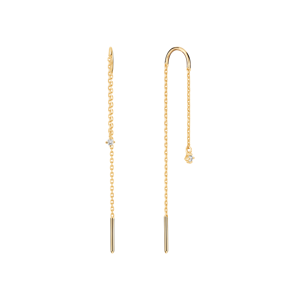 Diamond earrings Swing