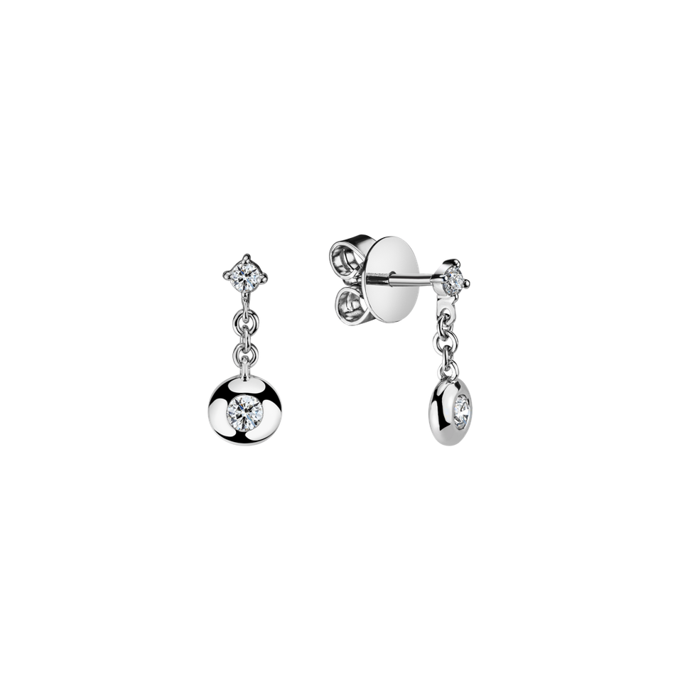 Diamond earrings Gentle Rain