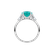 Diamond ring with Paraiba Royal Sky3