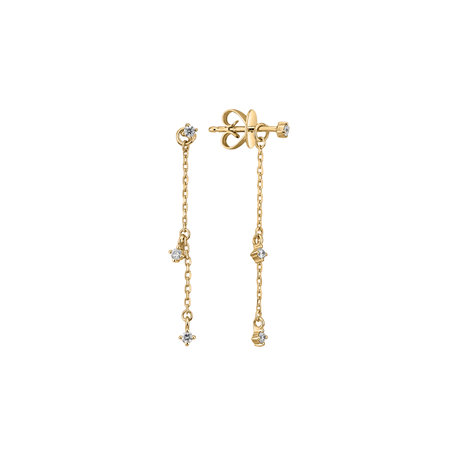 Diamond earrings Samba