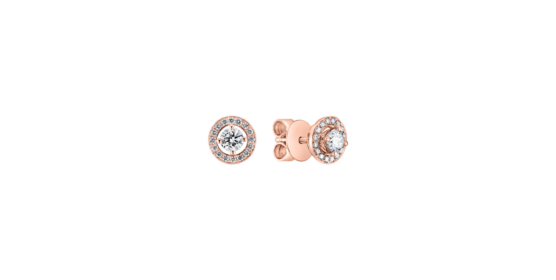 Diamond earrings Sparkling Rain