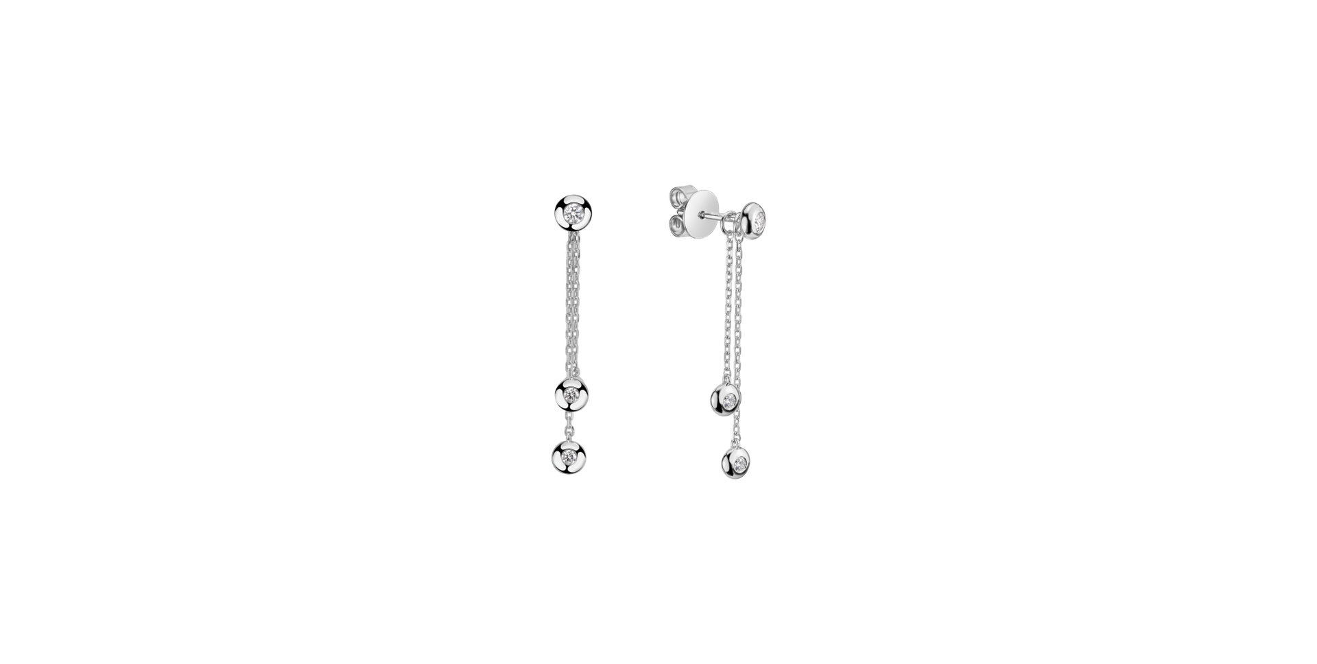 Diamond earrings Viorica