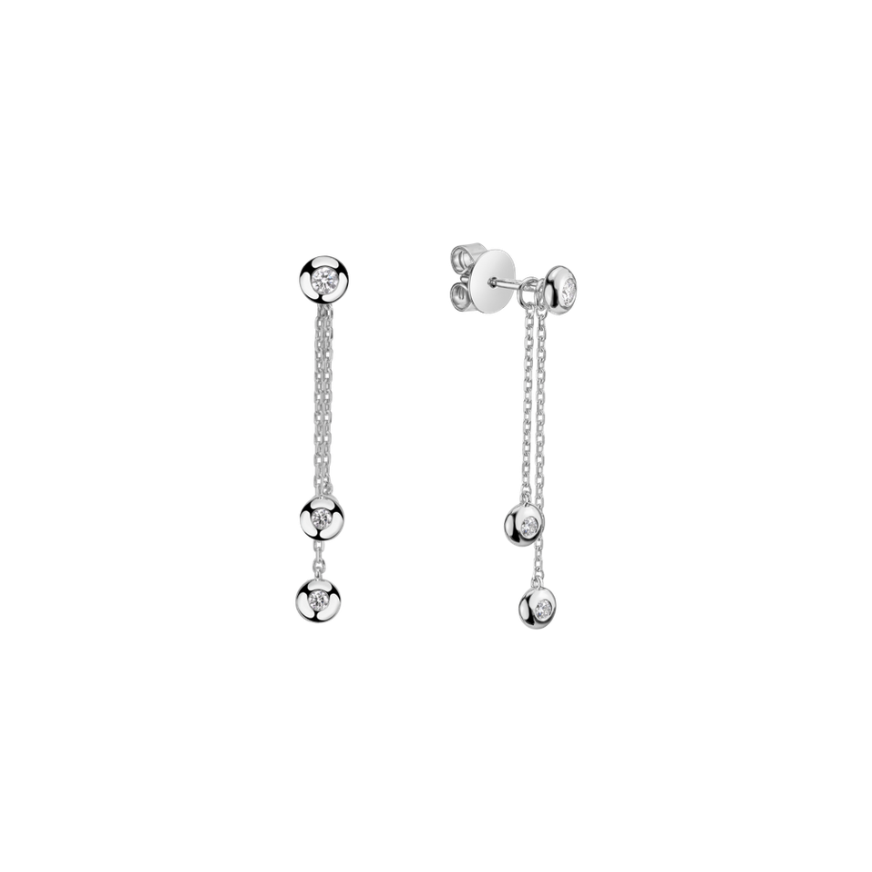 Diamond earrings Viorica