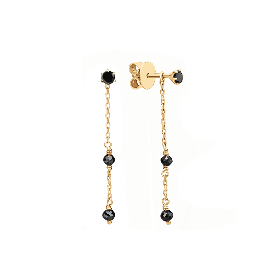 Diamond earrings Glance of Night