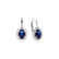Diamond earrings with Sapphire Princess Spark3