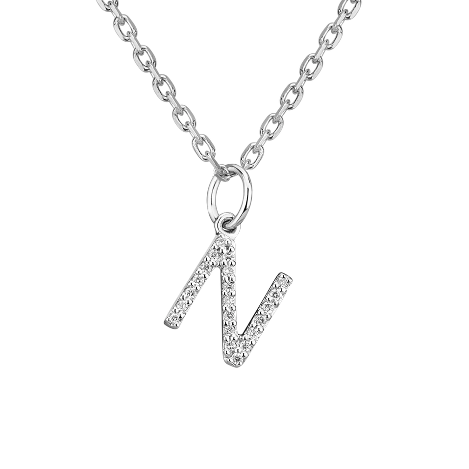 Diamond pendant Line Glitter  N
