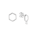 Diamond earrings Hexapolygon3