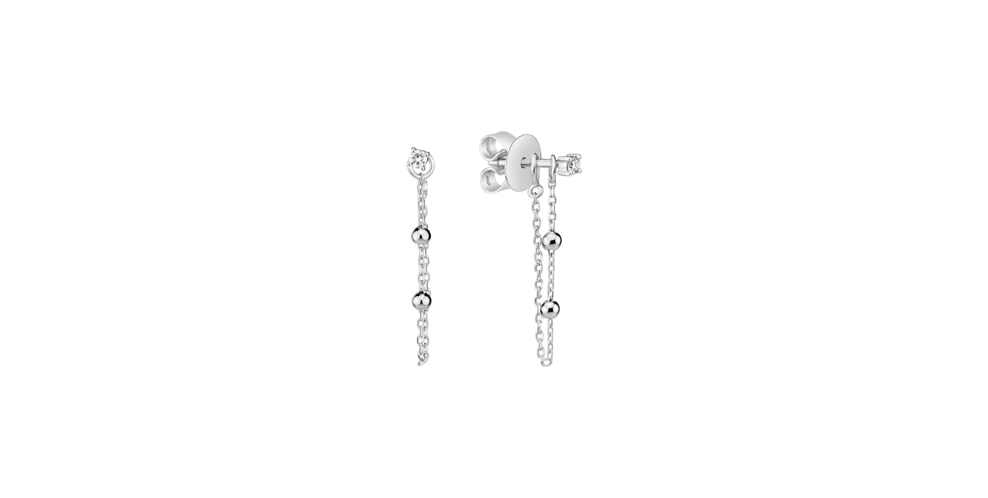 Diamond earrings Spin