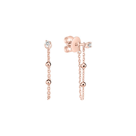 Diamond earrings Spin