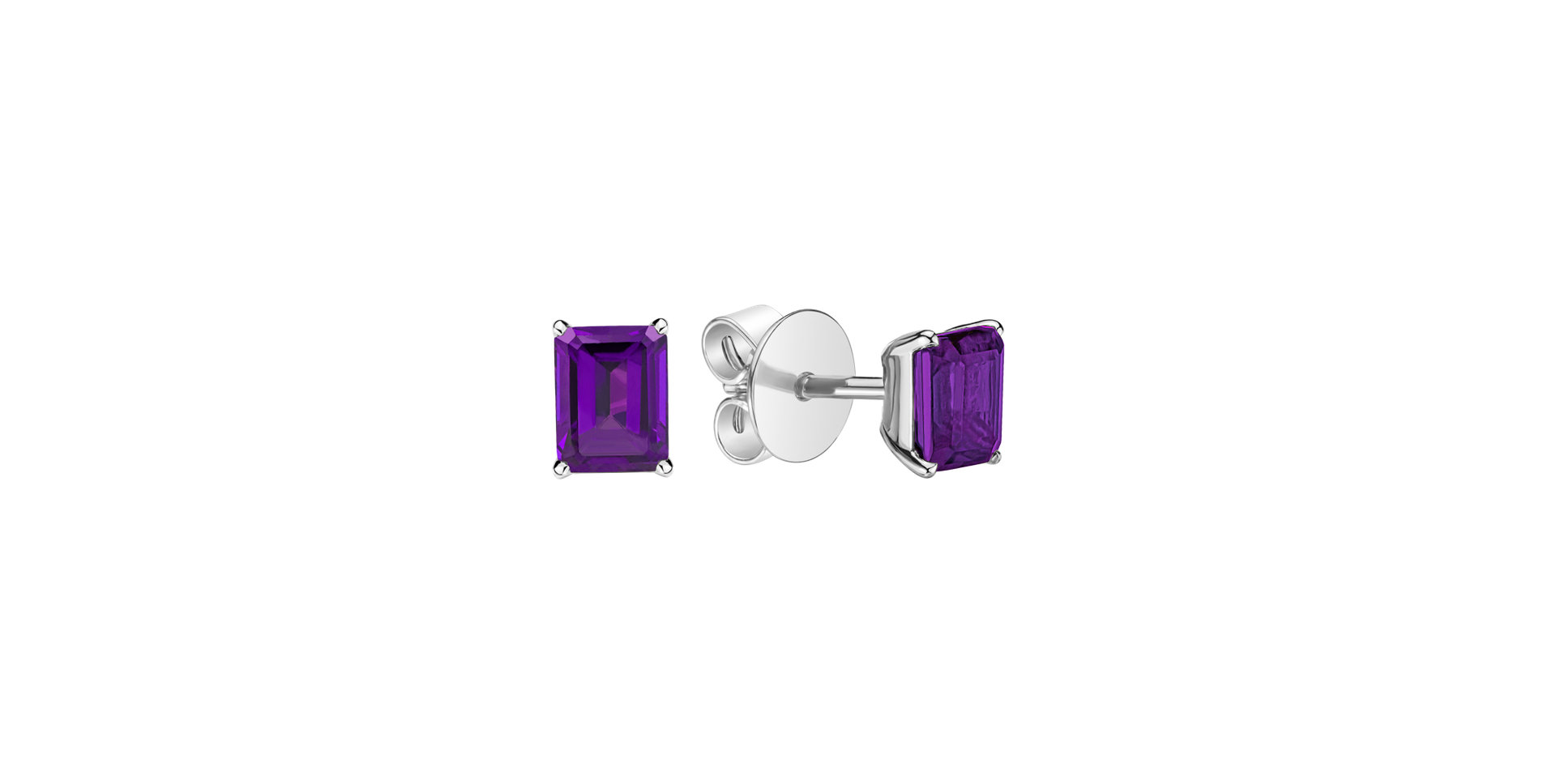 Earrings with Amethyst Thostra