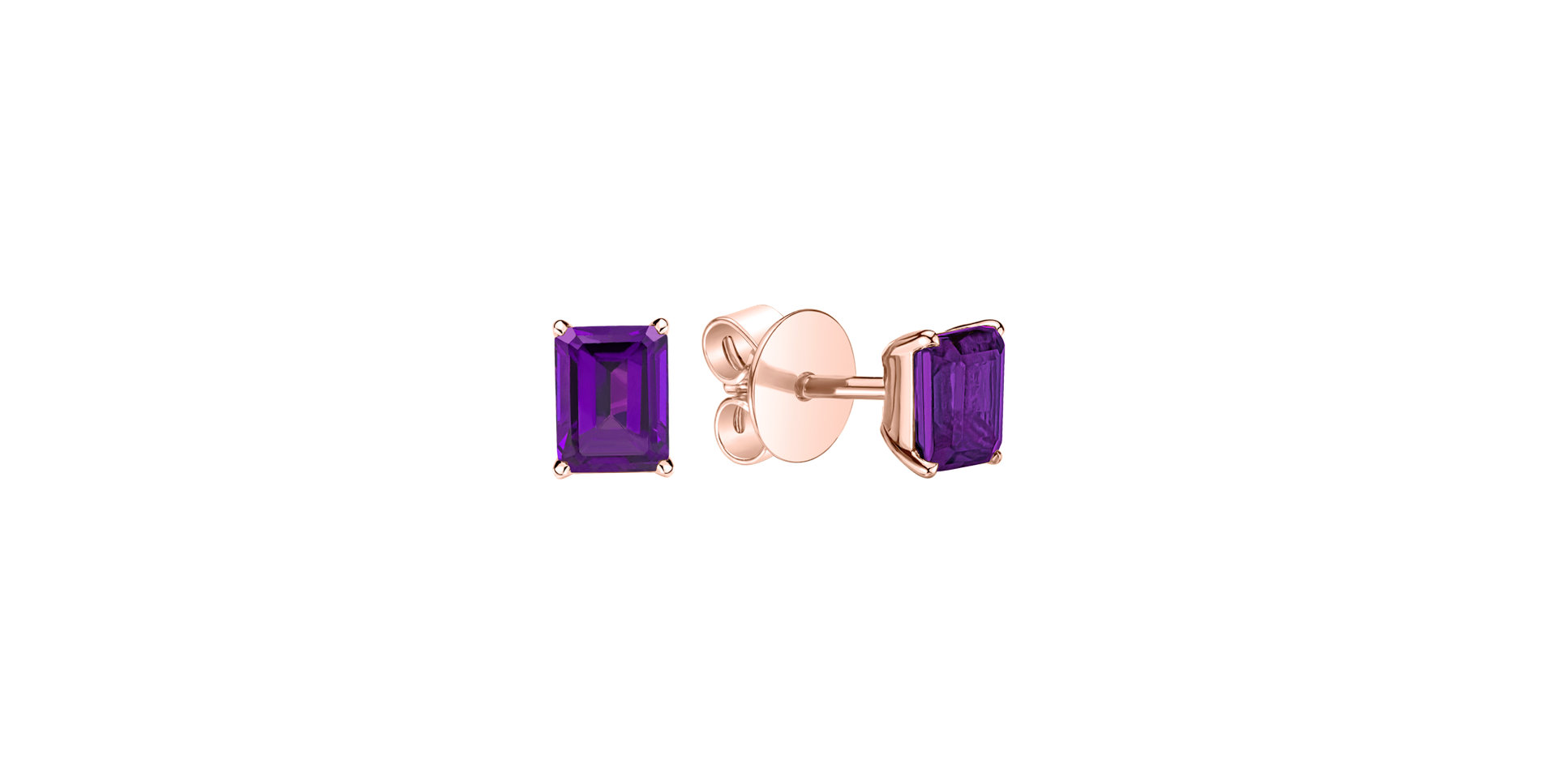 Earrings with Amethyst Thostra