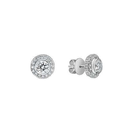 Diamond earrings Snowy Claire