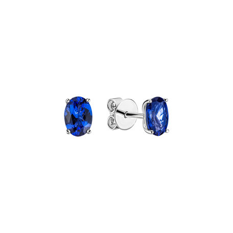 Earrings with Tanzanite Mystic Abyss
