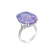 Diamond ring with Amethyst Lavender Dream3