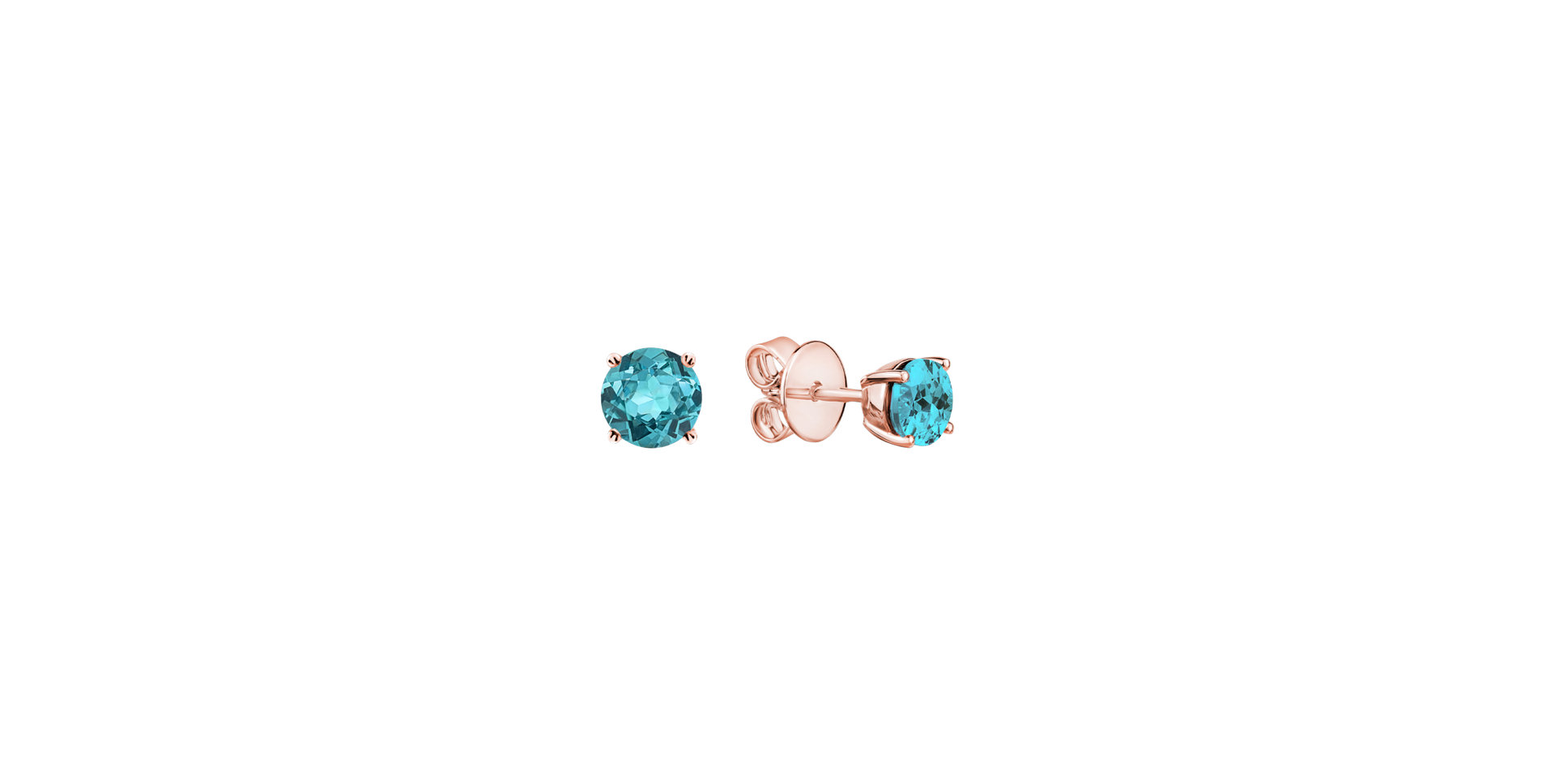 Earrings with Apatite Orbs
