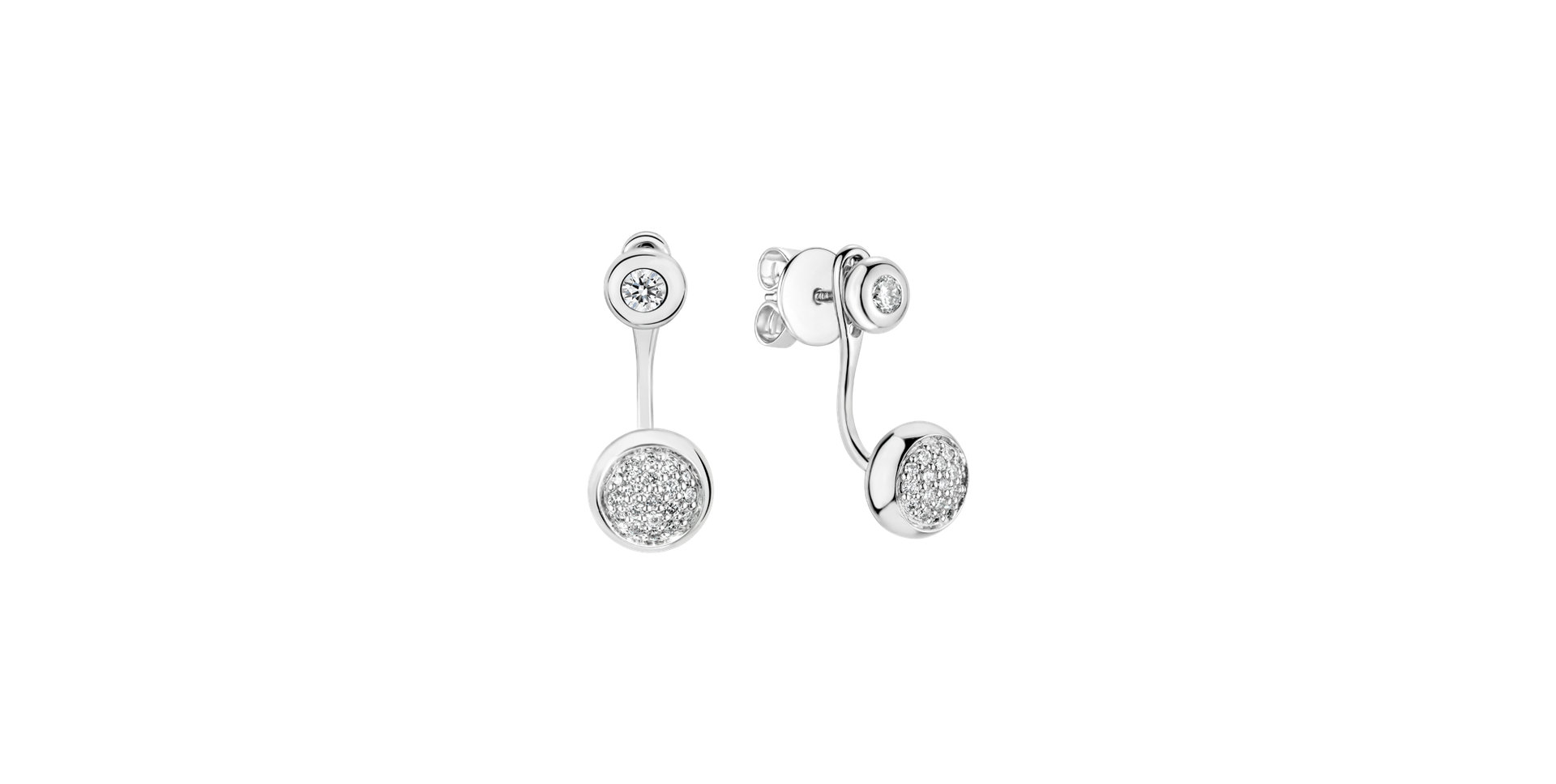 Diamond earrings Etherea