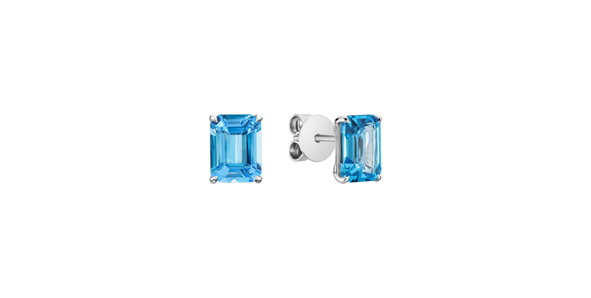 Earrings with Topaz Vaeloria