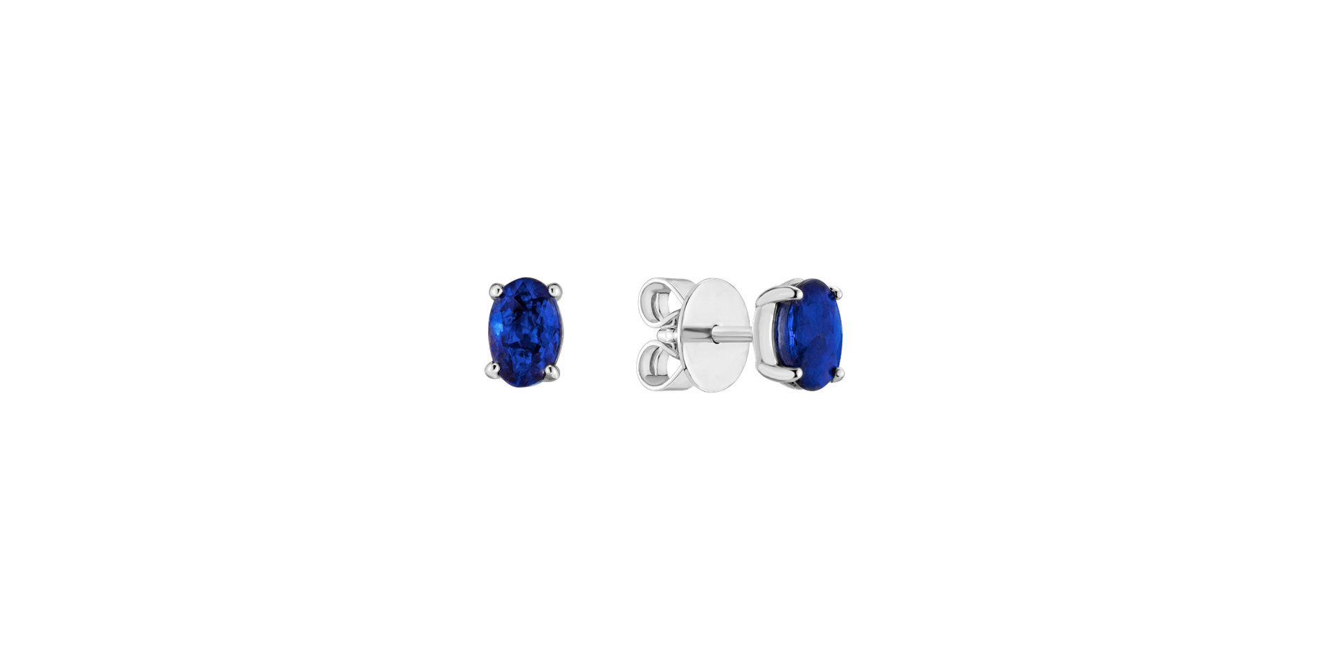 Earrings with Sapphire Mystic Light