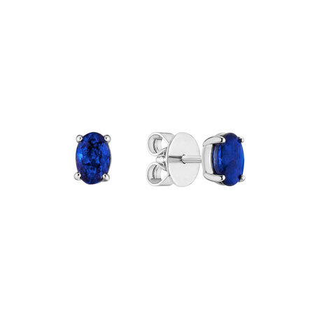 Earrings with Sapphire Mystic Light