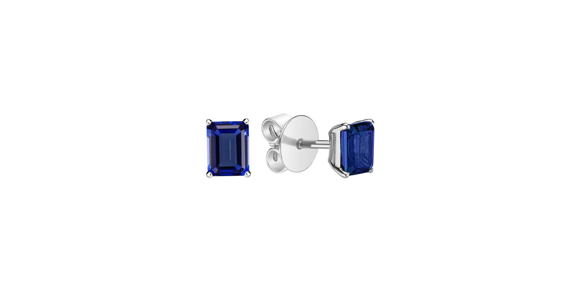 Earrings with Sapphire Winslow