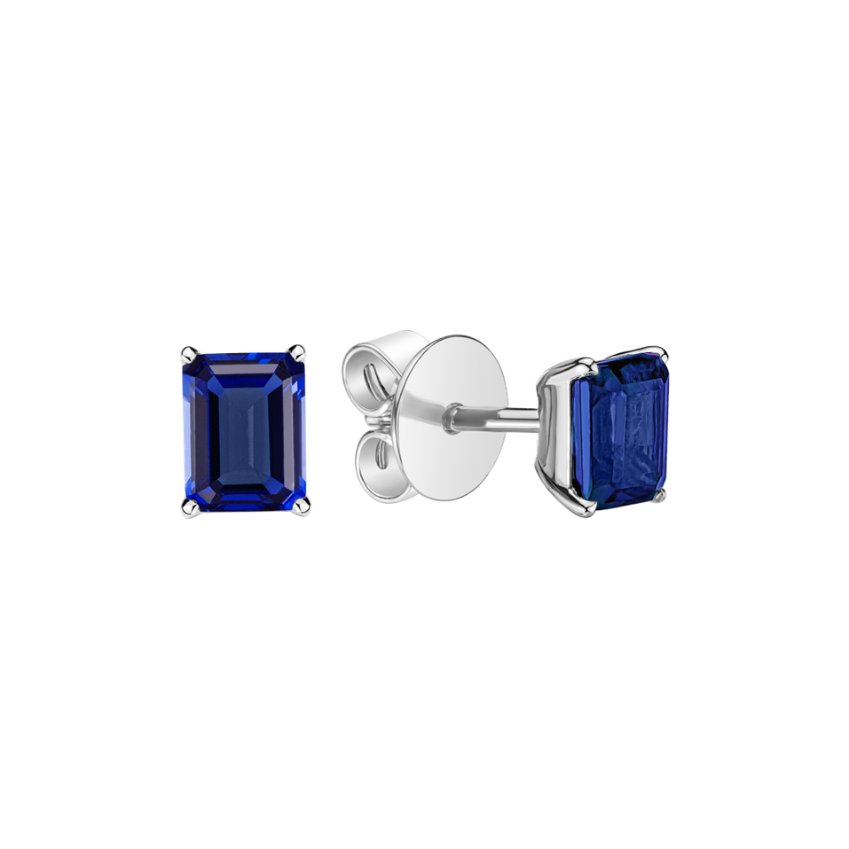 Earrings with Sapphire Winslow