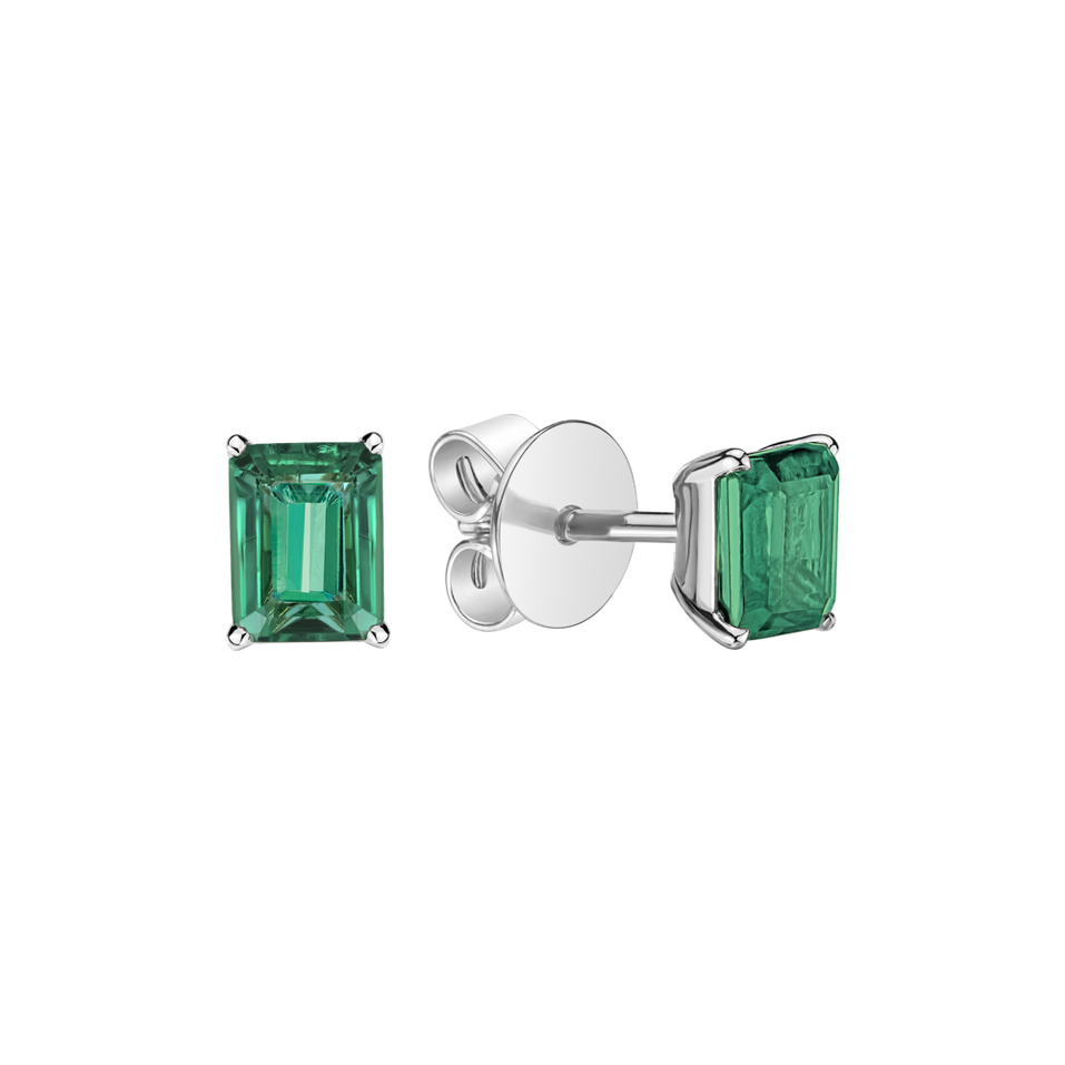 Earrings with Emerald Winslow